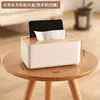 Large rectangular tissue box [with phone holder]