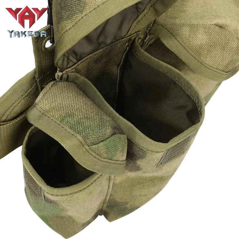 YAKEDA Tactico Load Carrier Vest Load Bearing Equipment Setups Padded Battle Belt With H-Harness Chest Rig Tactical