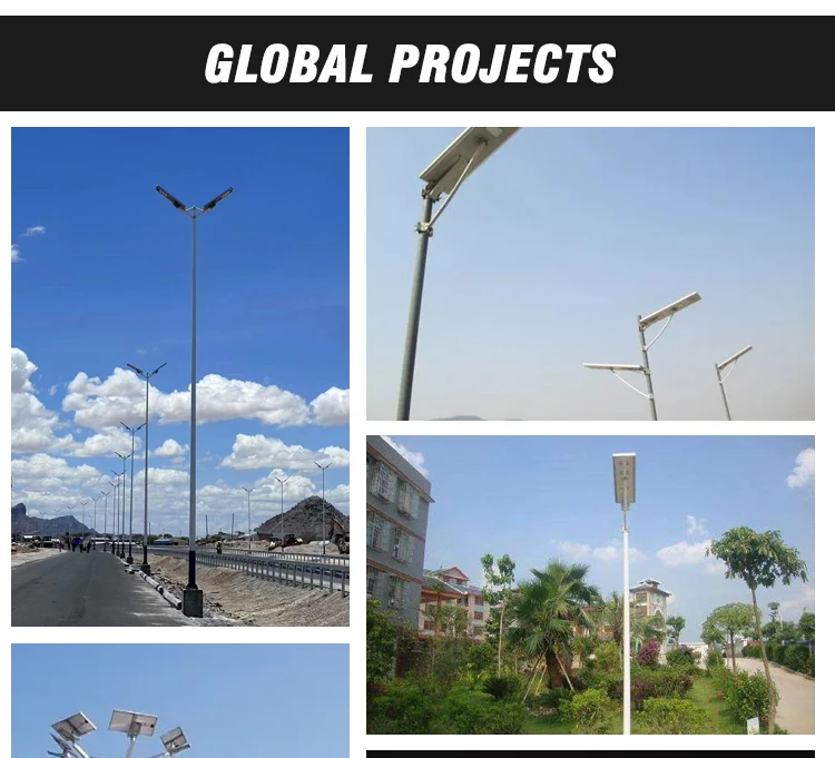 New Design All-in-One LED Solar Street Light 12V Road Lamp with IP65 solar street lights for high way
