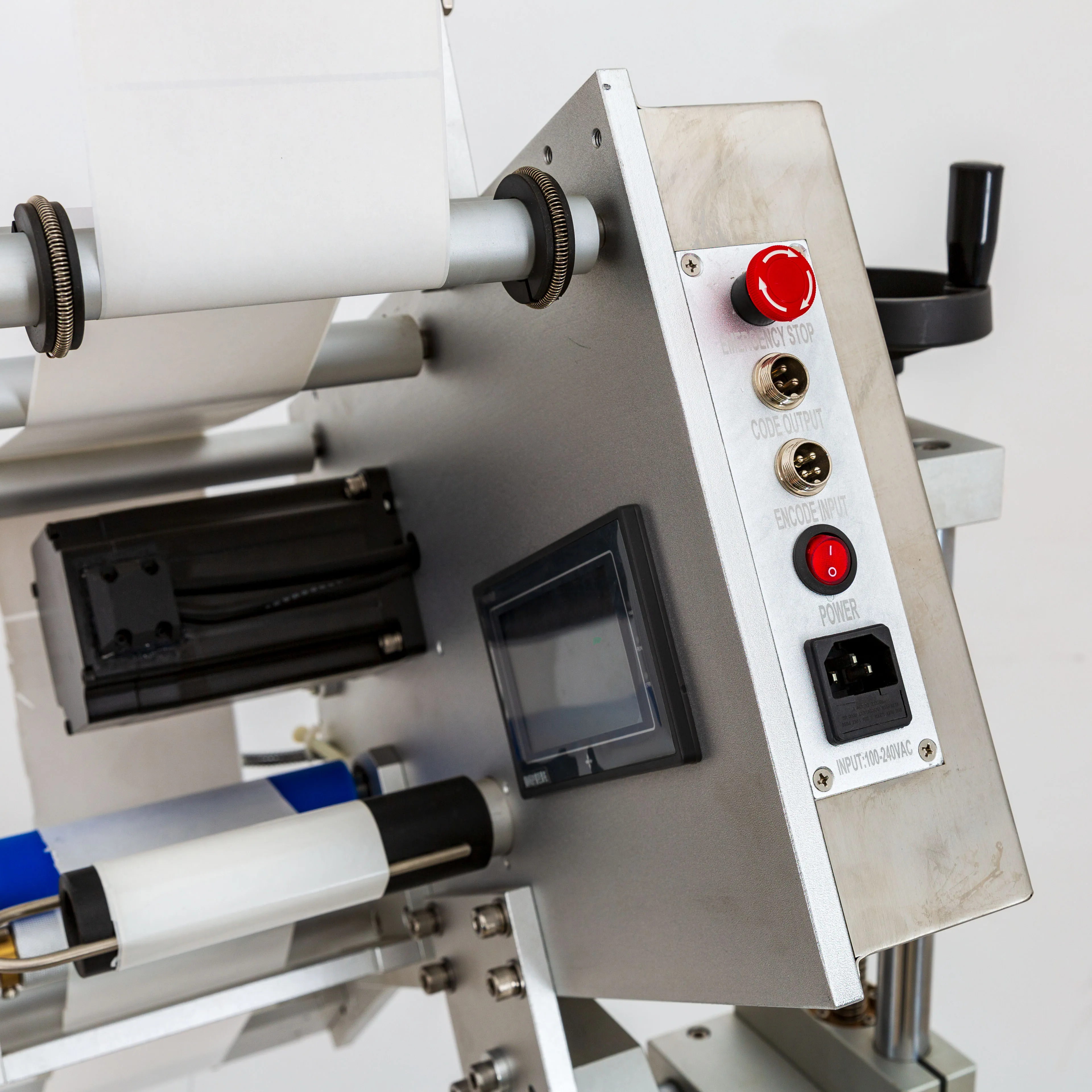 Industrial Automatic Flat Surface Label Applicator Labeling Machine ...