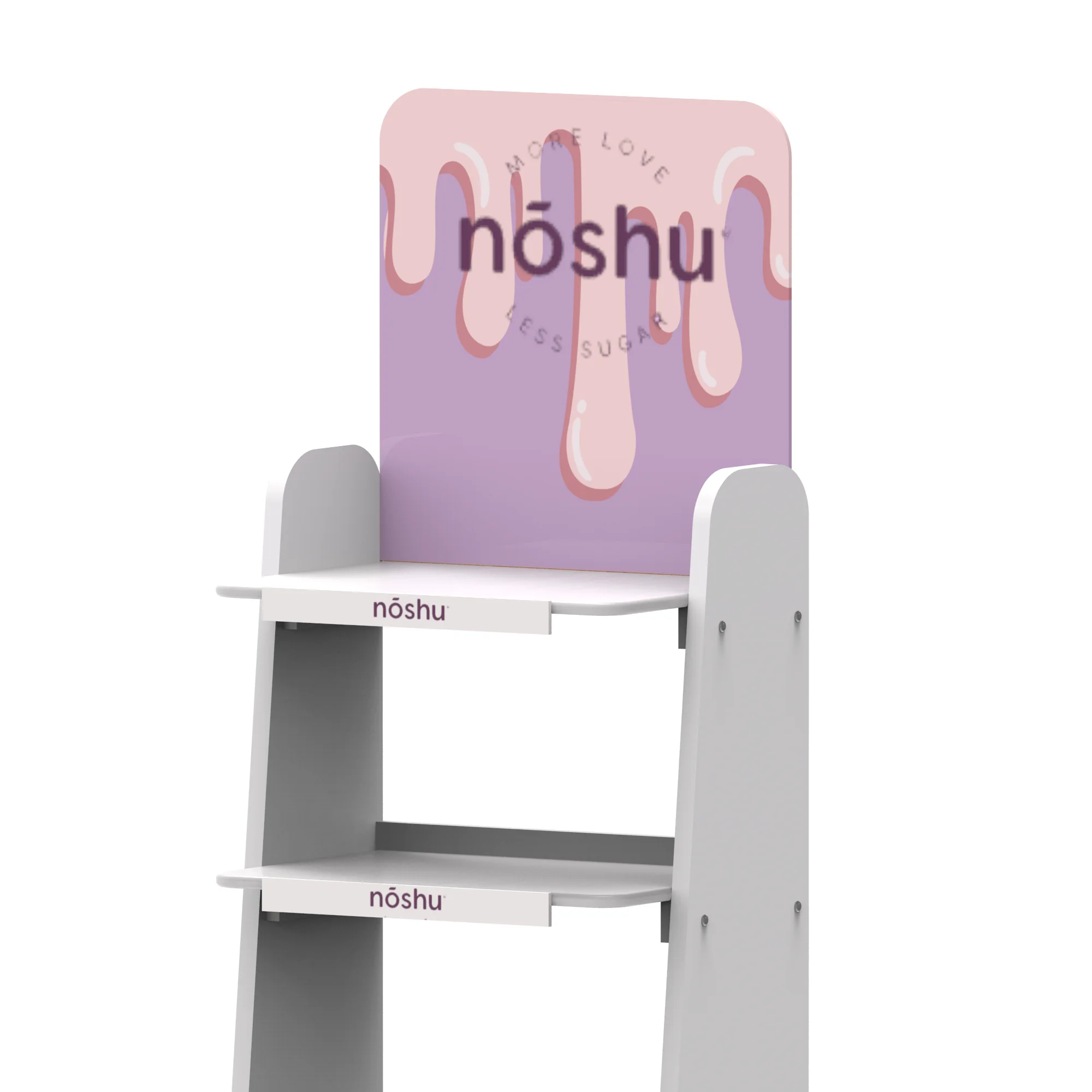 Customizable Store Wood Display Rack for Displaying Beer Laminated Shelves