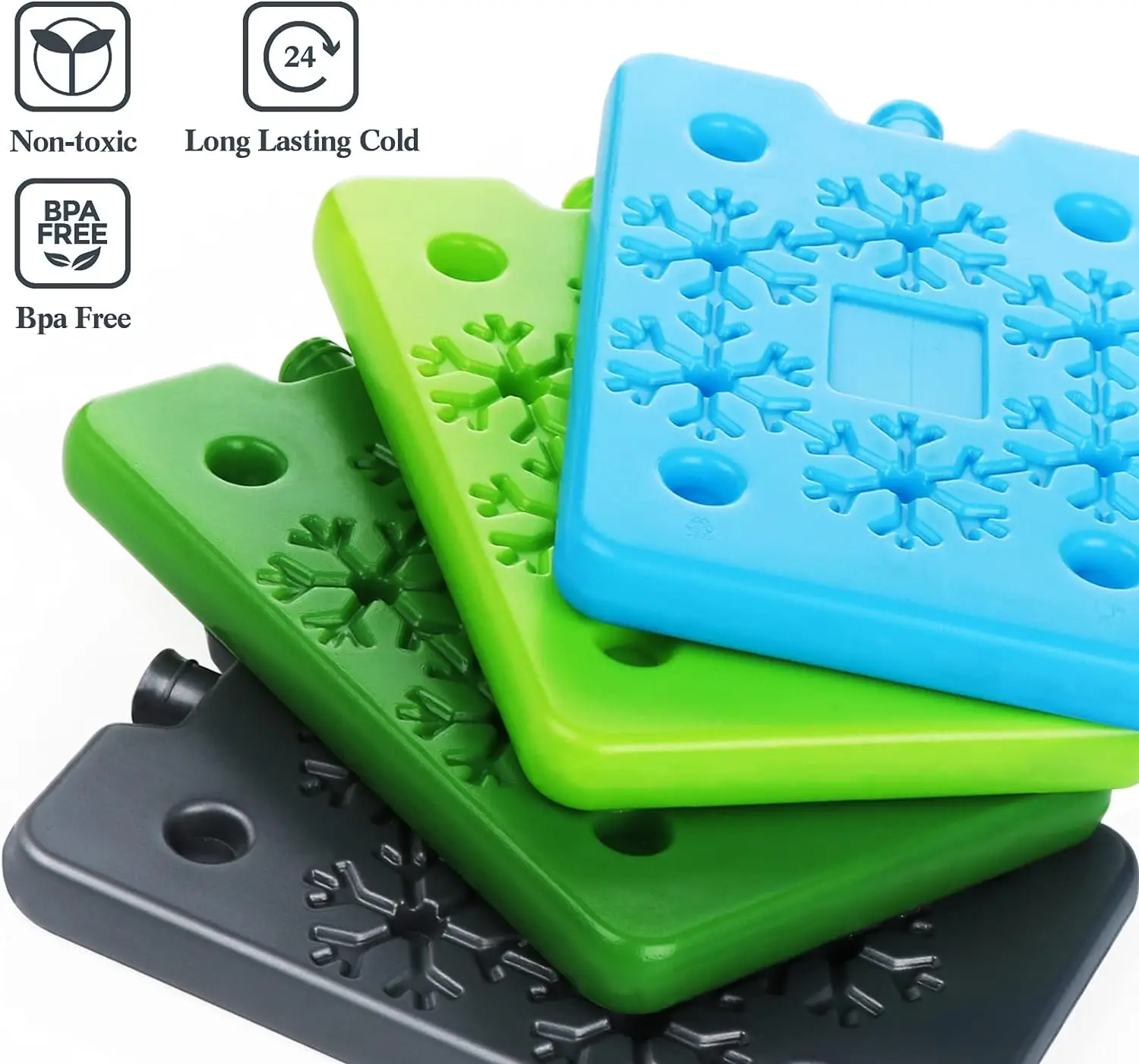 Long-lasting Ice Packs for Cool Boxes Reusable Customizable