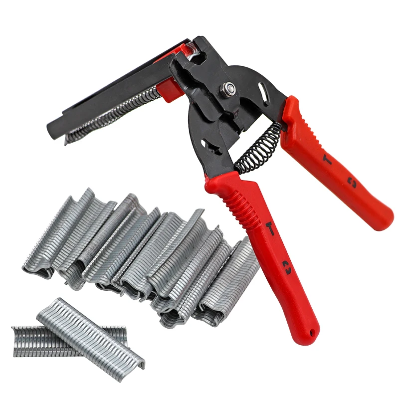 Wire Cage Buckle Pliers With 600 Wire Cage Clips Fasten Clips Buckle - View #10