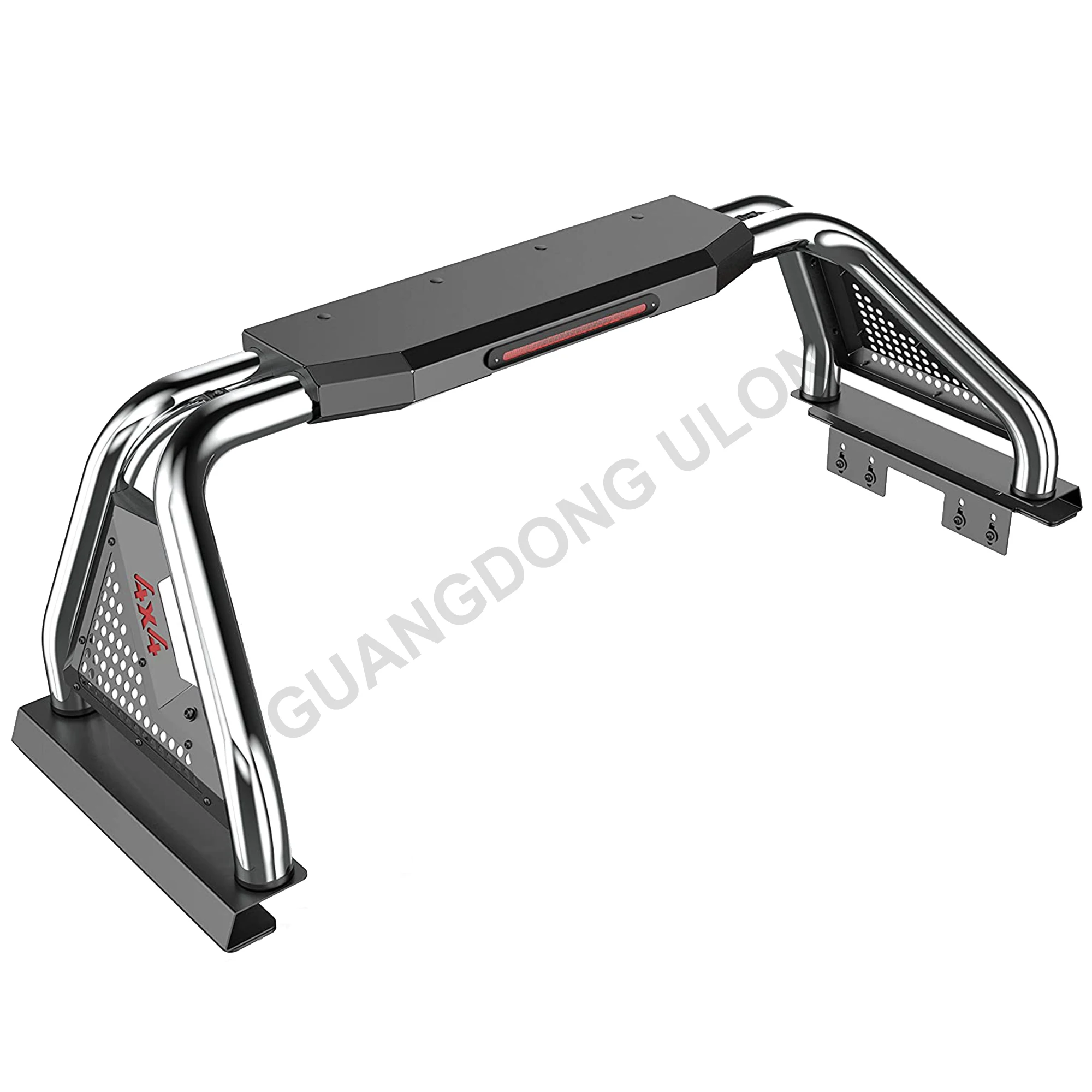 Adjustable Stainless Steel Roll Bar Cargo Rack For Dodge Ram 1500 Ford