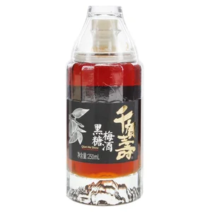 Wholesale Liquor 10% Alcohol Content Dark Sugar Plum Wine