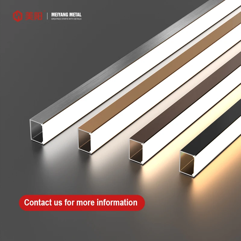 2024 new Aluminum lighting strips/led lamp profile Thin Strip Spot Light Profile stair Decorative Linear Recessed LED