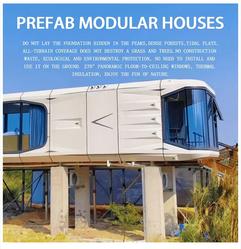 Luxury Space Capsule Cabin House Luxury Space Capsule Cabin House