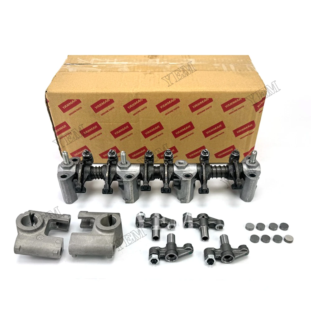 China Wholesale 4TNV98 4TNV98T Rocker Arm Assembly 129907-11650 Fit for Yanmar 4TNV98 Engine Overhaul Kit.