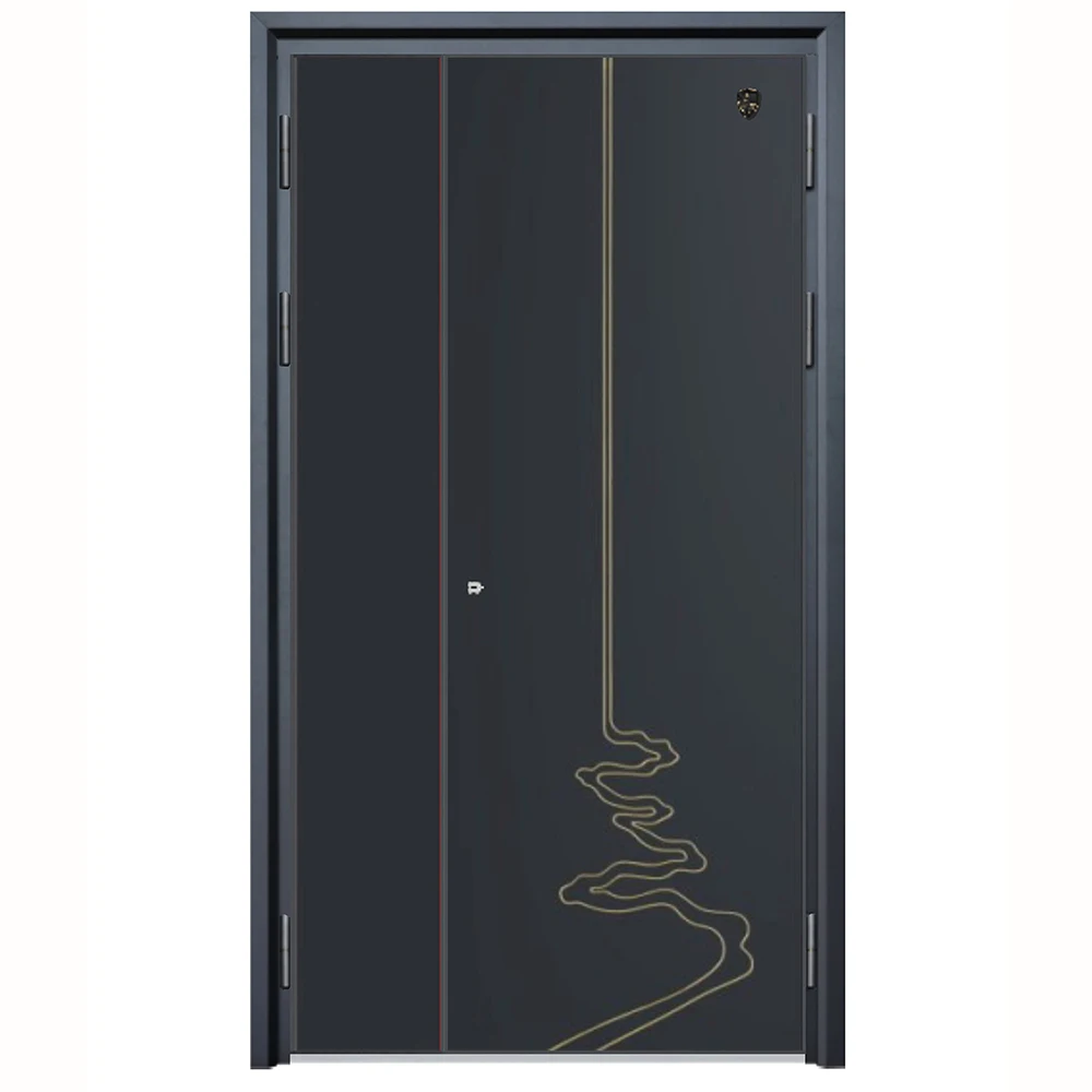 Security Steel Entry Door Exterior Best Price Europe With Aluminium Strip Main Entrance Door Others Doors For Houses