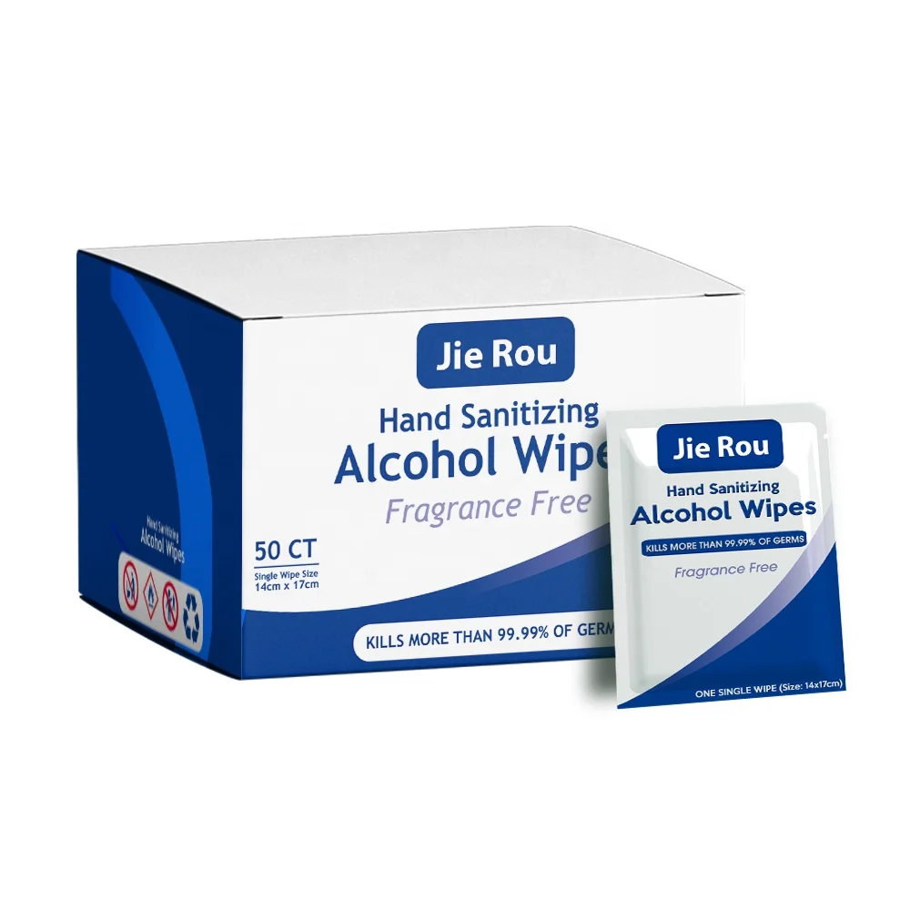 Individual Packed Wet Wipes with Custom Printing