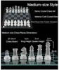 Clear-medium size set