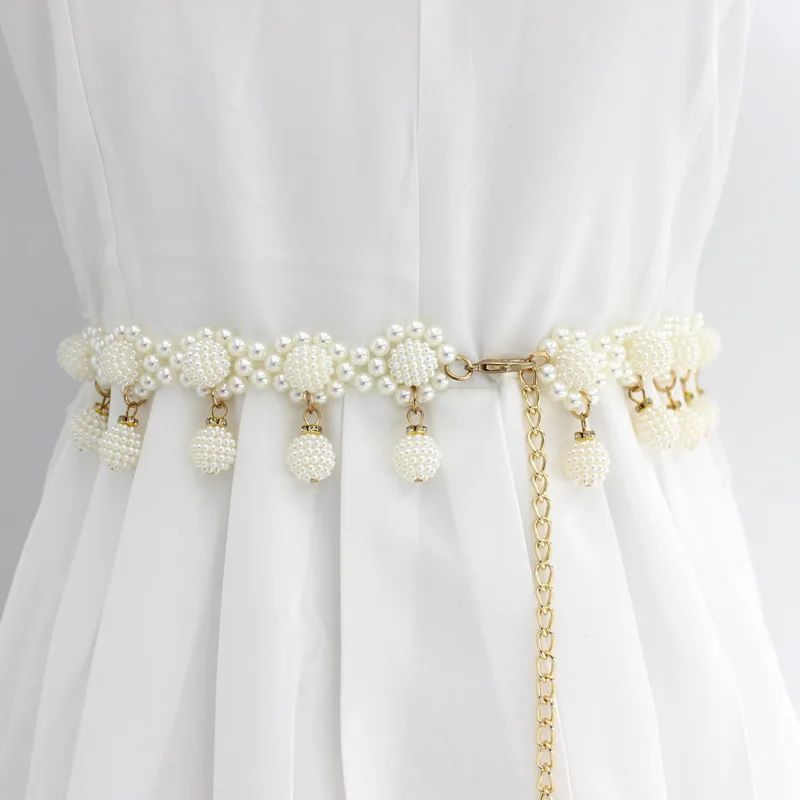 Pearl belt for dress - Buy and Slay