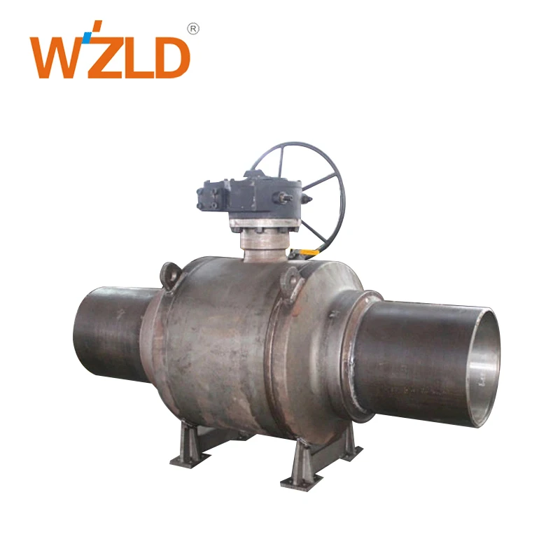 WZLD China API 6D Stainless steel  Customized Full Welded Ball Valve