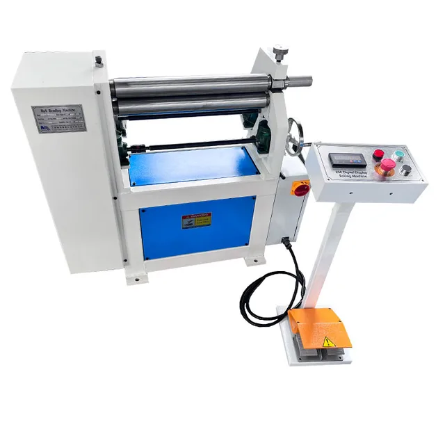 Cheap Price ESR 500 X 3 Small 3 Roller Metal Bending Rolling Sheet Machine Price in Stock