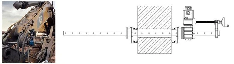 New arrives LBE-50 Portable Line Boring And Bore Welding Machine 220v for Excavator Hole Repair 40-300mm