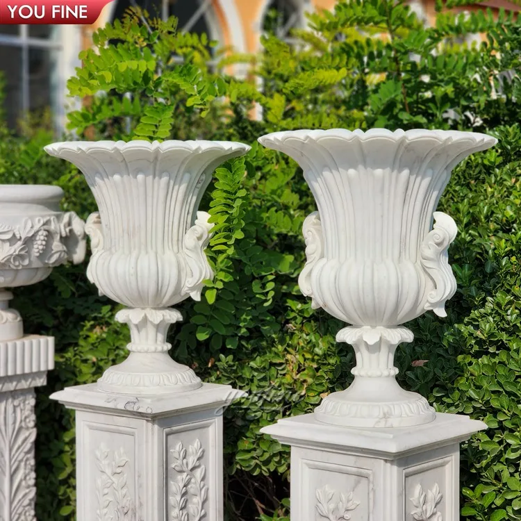Outdoor Natural Stone Hand Carving Marble Granite Flower Pot Buy