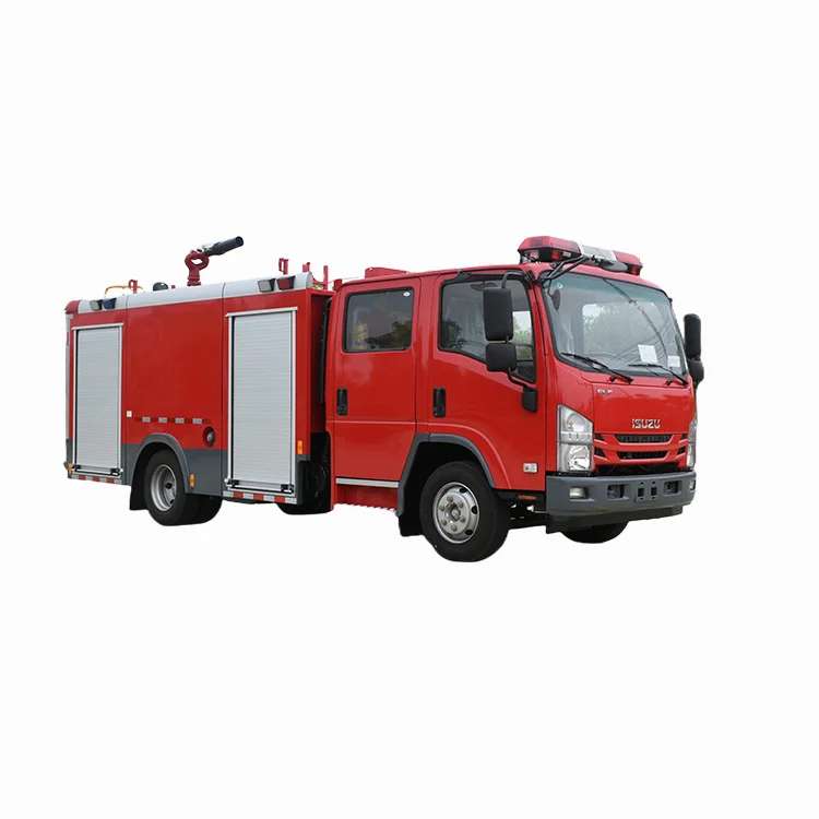 Japanese Airport Rescue 4X2 Manual Fire Fighting Truck
