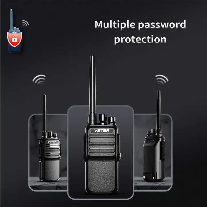 VBTER GP368 High-Power DMR Digital Walkie-Talkie Integrated Circuit T4 Explosion-Proof Certified IP68 Waterproof Professional