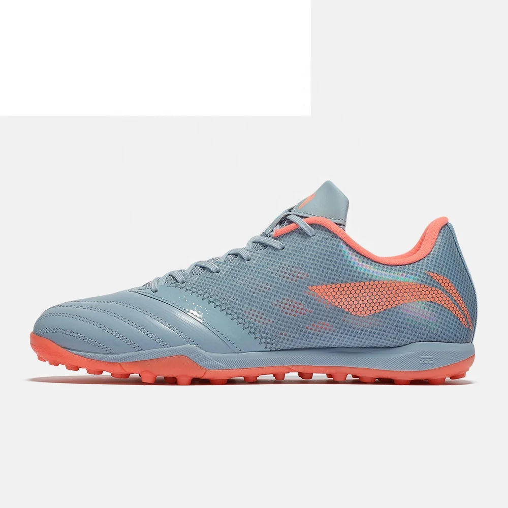 Футбольные бутсы Li Ning, футбольные бутсы 2-го поколения, кожа кенгуру, углеродная доска, сломанный ноготь, TF футбольные бутсы, футбольная обувь