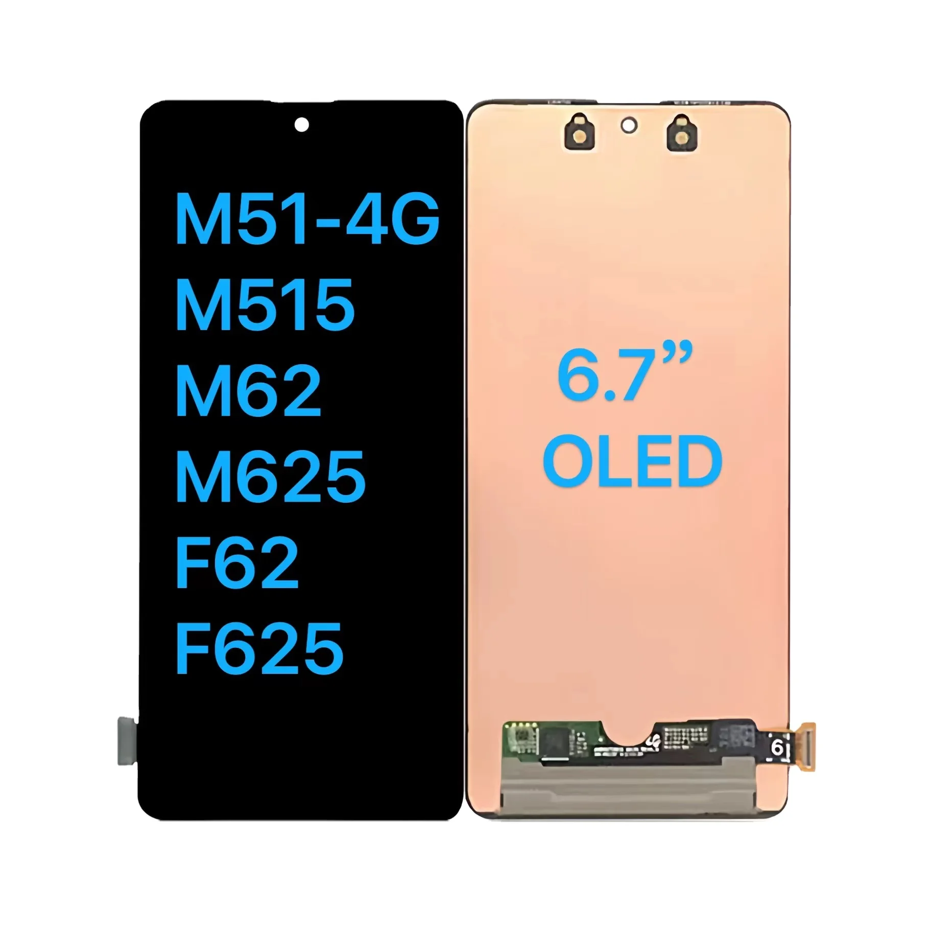 Samsung Galaxy M51 F62 OLED Display Replace Damaged Parts