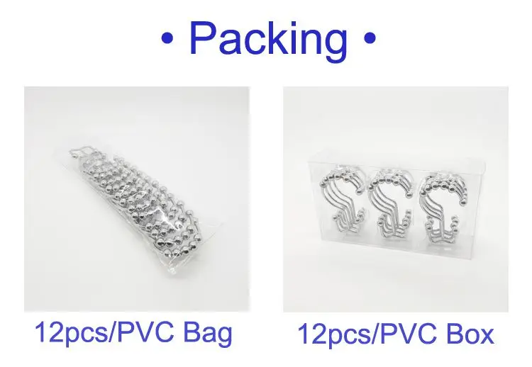 Proof Eco-friendly Shower Curtain, Iron, Curtain Hooks - detail 42