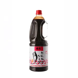 Premium Pork-Raised Tonkatsu Sauce Salty Sweet Soya Seasoning in Bottle All-Natural Soybean-Based Recipe
