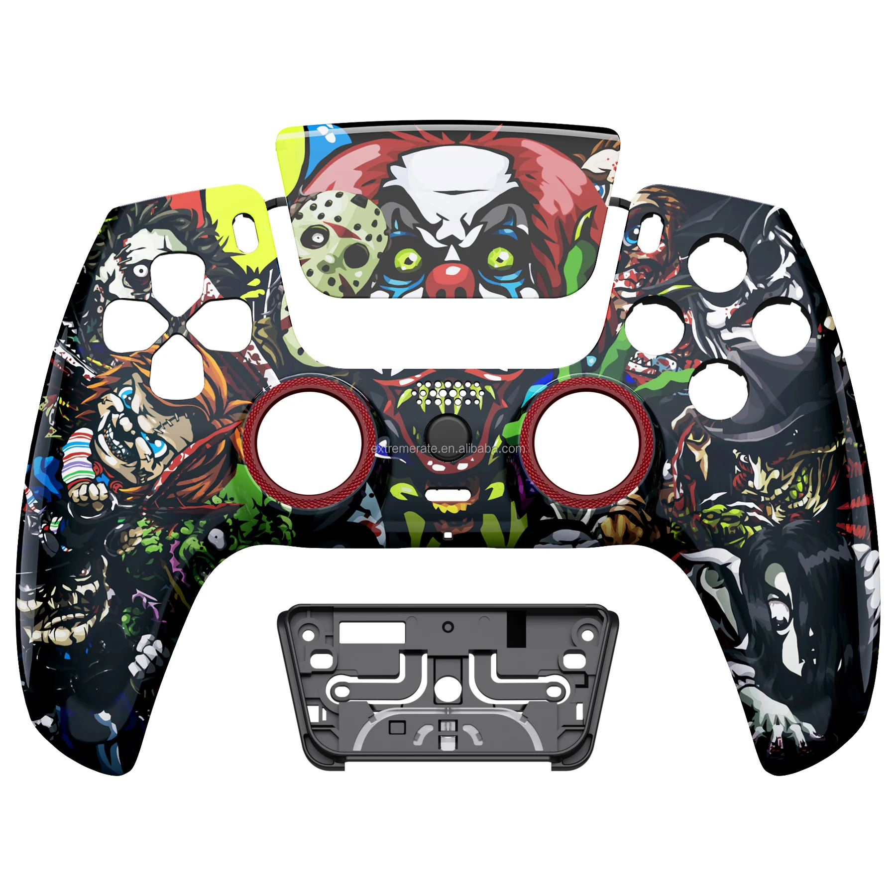 Ps5 Controller Custom Shell EXtremeRate Luna Redesigned DIY Front Shell Controller Shell for PS5 ...
