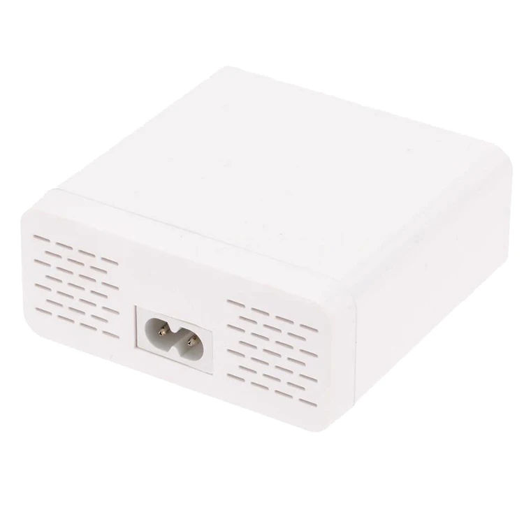 Быстрое зарядное устройство с ЖК-дисплеем и 6 USB-портами