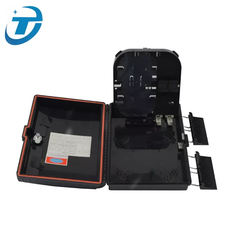 Fiber Optic Distribution FTTH Box 16 Core Black Termination Box