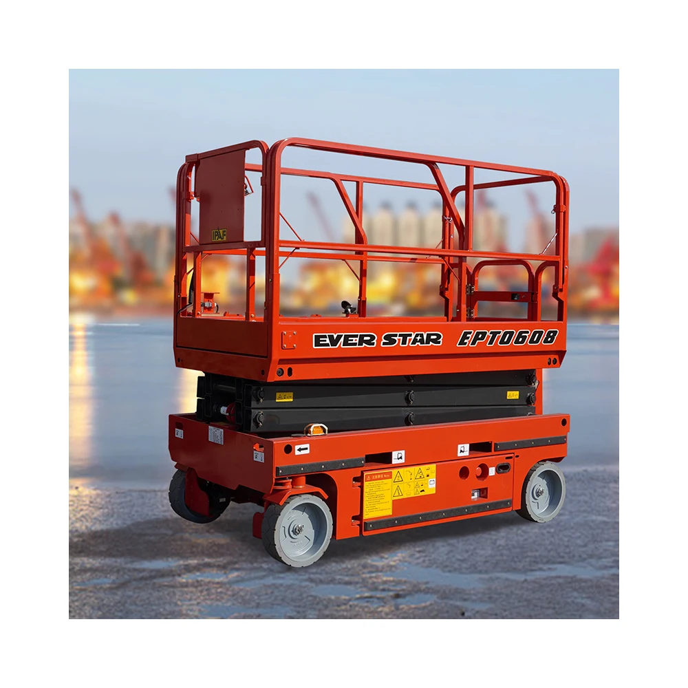 Электрический ножничный подъемник 4-18 м Лидер продаж платформа приводной двигатель по низкой