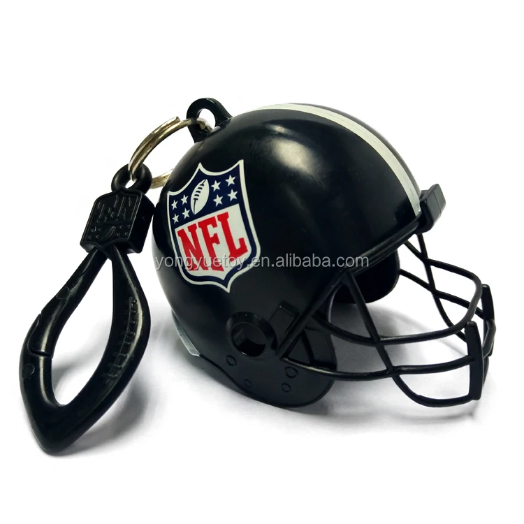 Изготовленный На Заказ пластиковый брелок для шлема НФЛ игрушки брелок для шлема футбольного мяча