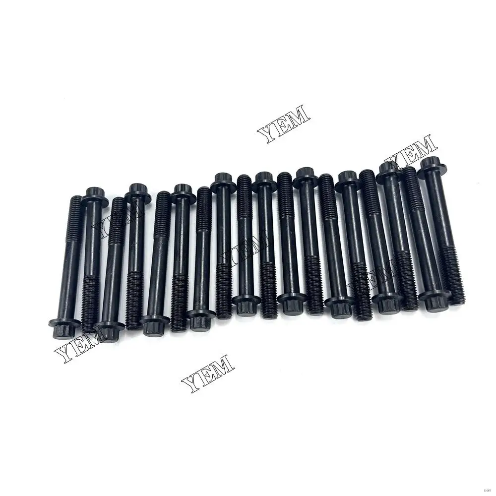Cylinder Head Bolt 8-94396207-3 Fit for Isuzu 4HK1 Construction Machinery Parts