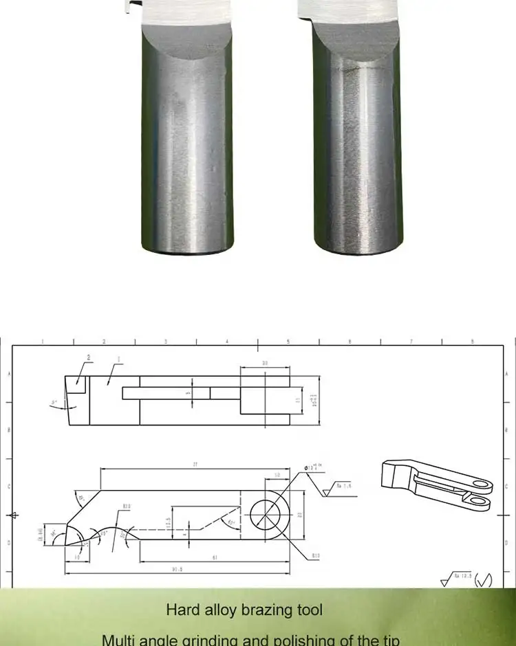 Factory Wholesale Customized Tungsten Carbide Turning Tools CNC Lathe Tools for Metal & Car Cutting Molds & Machines