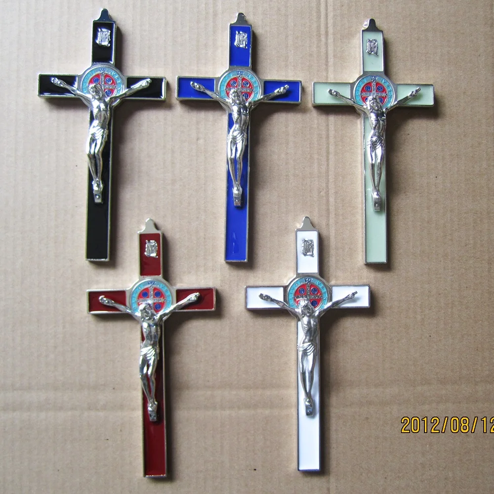 8インチエポキシセントベネディクト壁十字架クロス| Alibaba.com