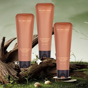 China Shampoo Brand OEM ODM Custom Branding Organic Herbal Oil Control Fluffy Shampoo With TCM for Oily Scalp