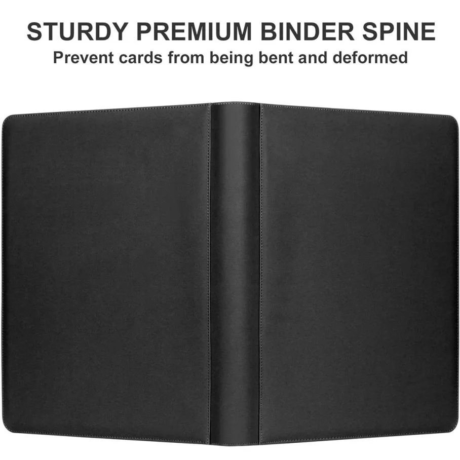 Custom Card Binder 9 Pocket 360 Side Loading Sports Card Collection Binder  for Yugioh Tcg Card Book Holder