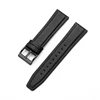 black with black buckle