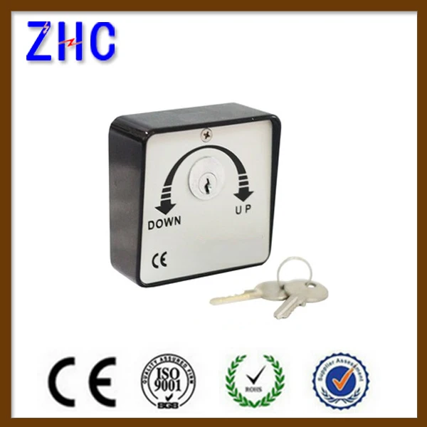 High Security Aluminum Casting Rolling Shutter Door Safety Lock Key Switch