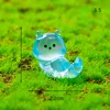หนอนผีเสื้อสีน้ำเงินเรืองแสง