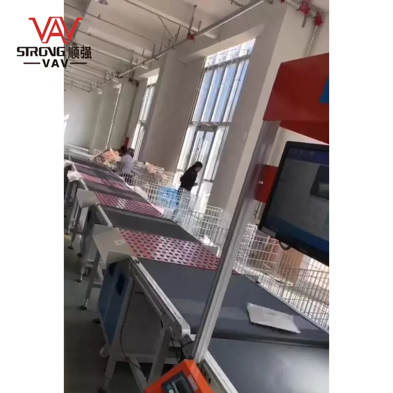 DWS System Servo Motor Inclined Wheel Sorter for Postal and Express Courier Industry