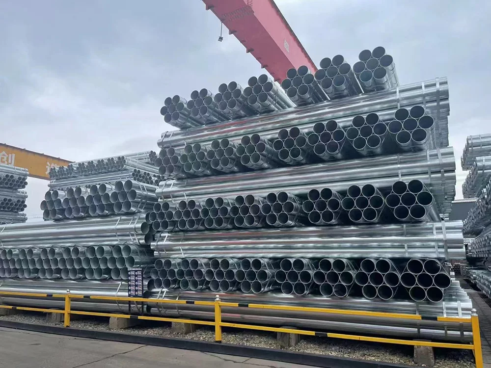 Factory Direct Sales Customized Galvanized Steel Pipe Low Price Q235 Q345 Pre-galvanized Pipe
