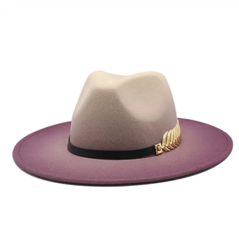 Vintage Wool Jazz Hat Women Men Felt 