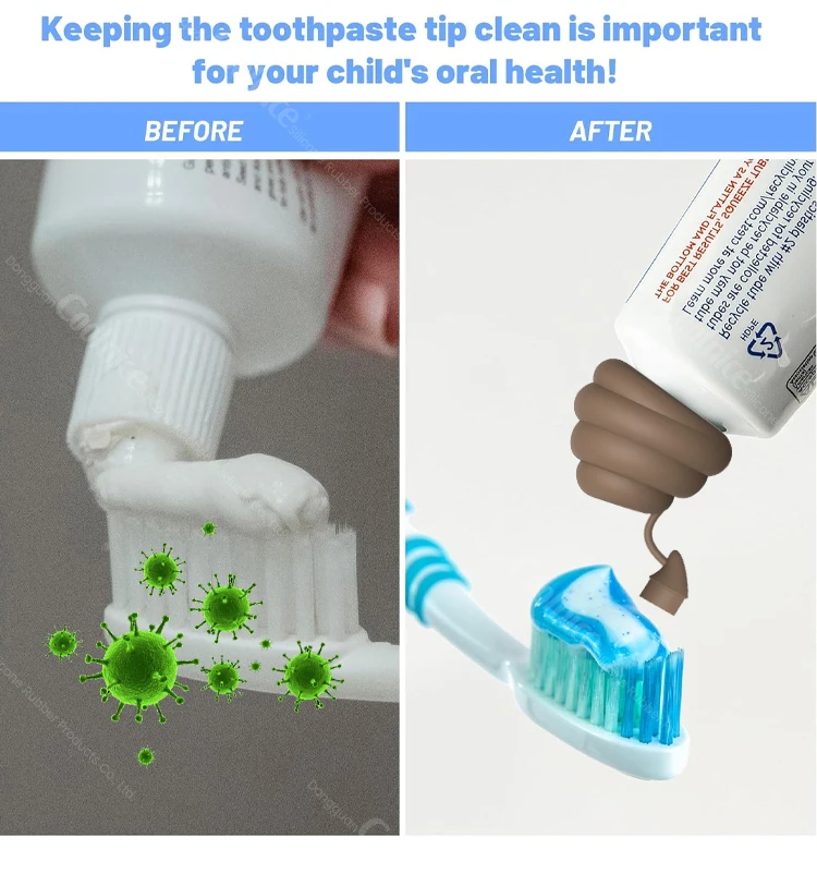 Creative Funny Design Pooping Shaped Toothpaste Topper Silicone ...