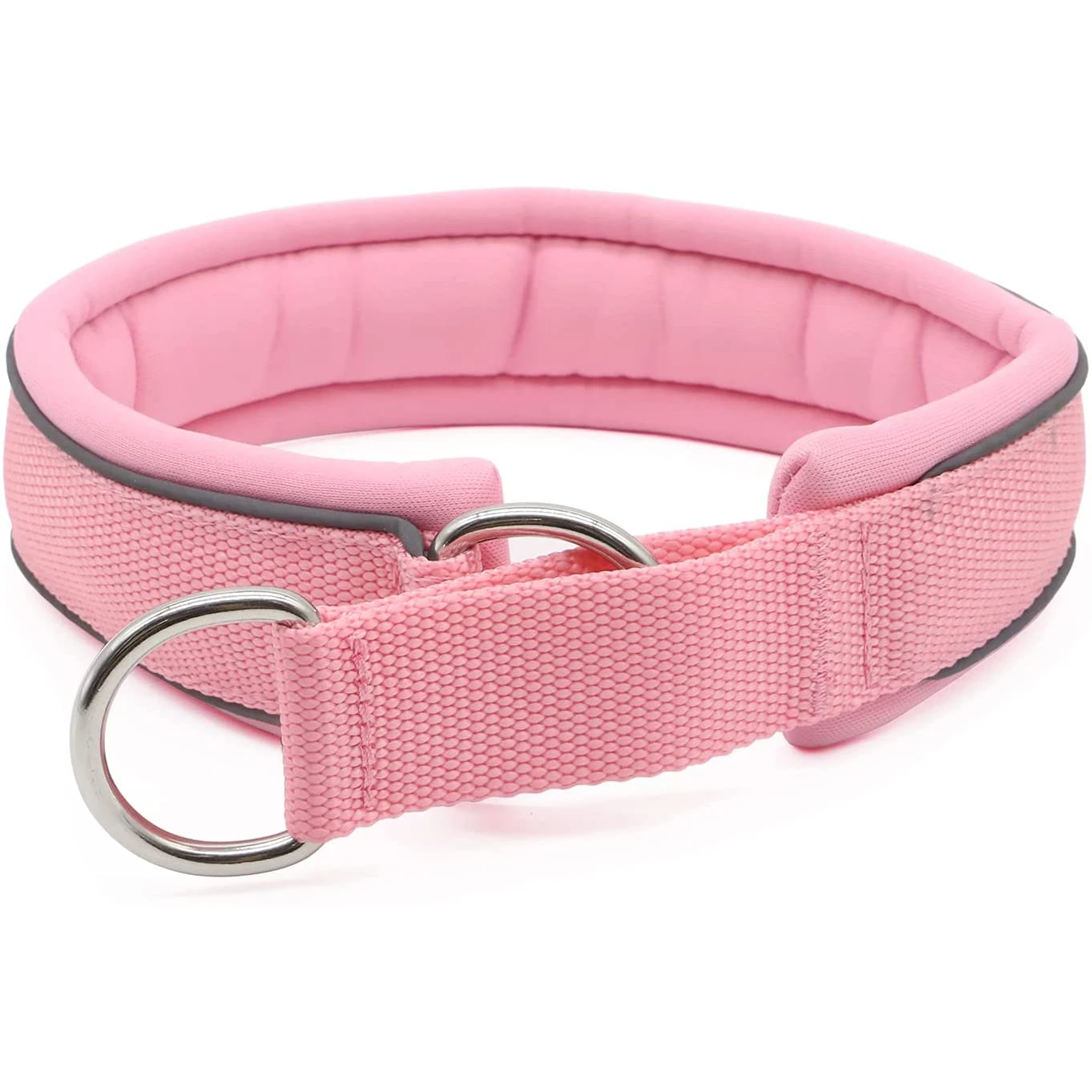 Super Soft Neoprene Lining Reflective Nylon Slide Dog Collar Buy Dog