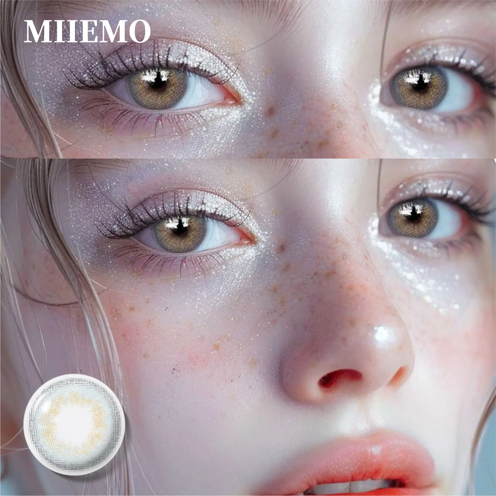 Big Eye Natural Looking Lady Color Contact Lens High Quality Women Eye Lenses Color Contact Lenses for Eyes