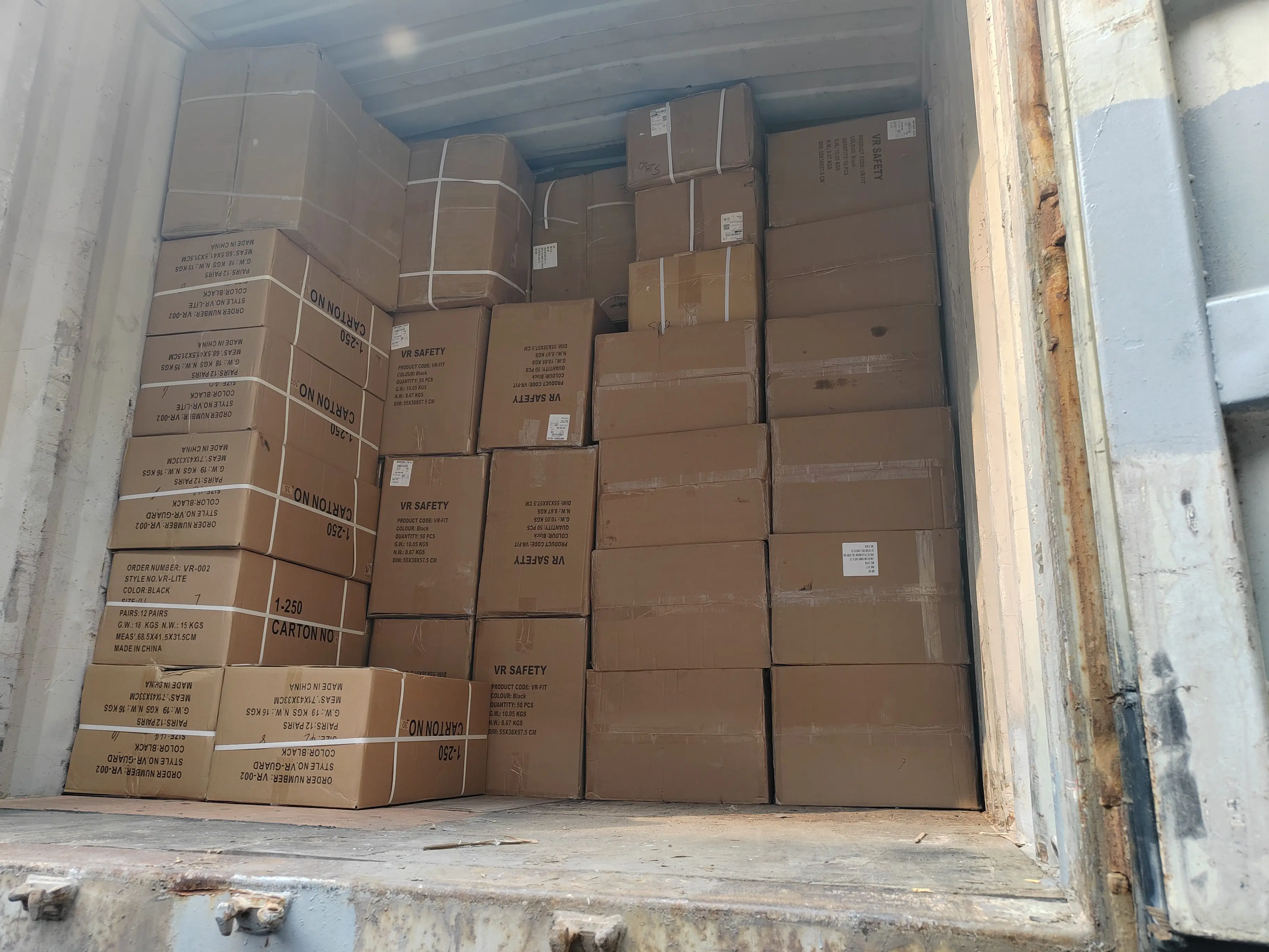 Packaging & shipping specifications
