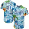 Ocean Blue-white