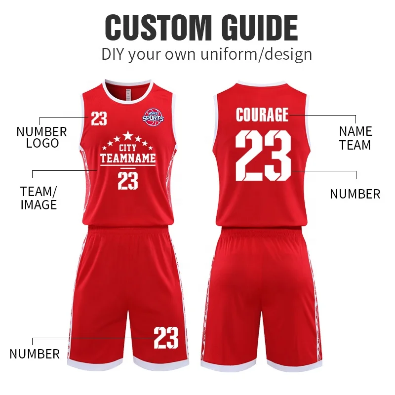 Wholesale Men Basketball Jerseys DIY College Basketball Uniforms