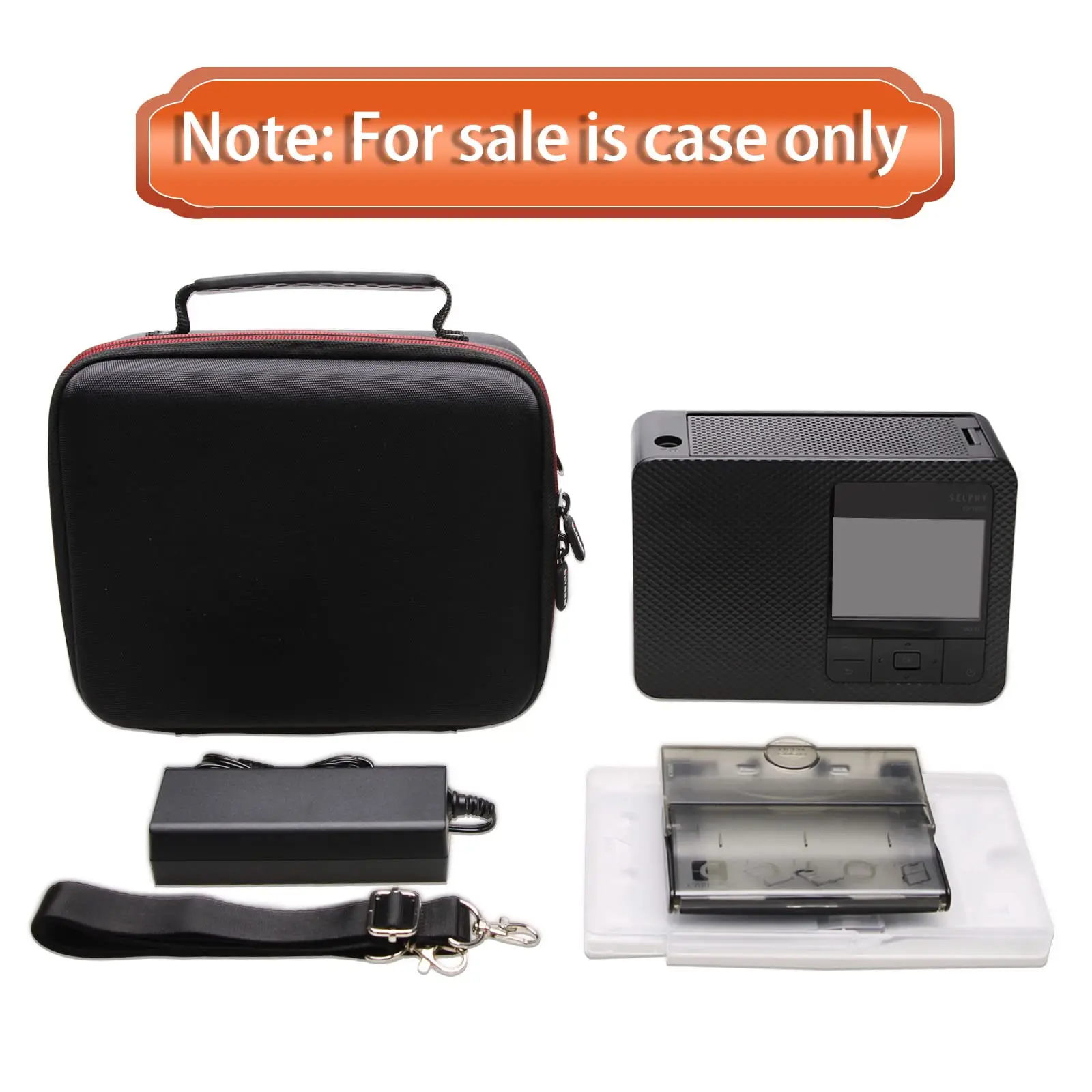 Éui Rigide EVA Pour Imprimante Photo Selphy CP1500 CP1300 CP1200 - Sac De Transport Et Protection