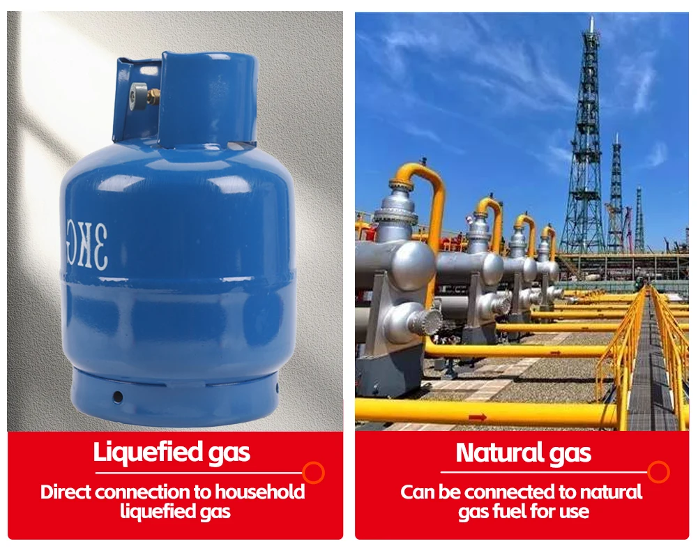 2.6kw Portable Gas Heater Piezoelectric Ignition For Camping Mobile